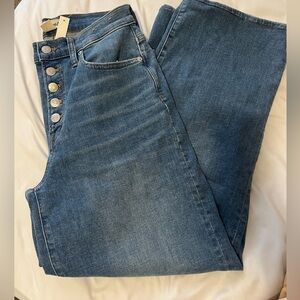 The perfect vintage wide leg jean